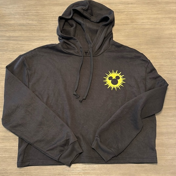 Disney Tops - Disney Mickey Mouse Graphic Cropped Hoodie - Women’s 2XL - The Magic is in You